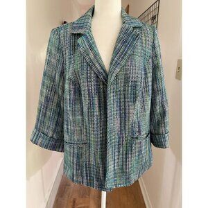 EUC Dressbarn buttonless Jacket